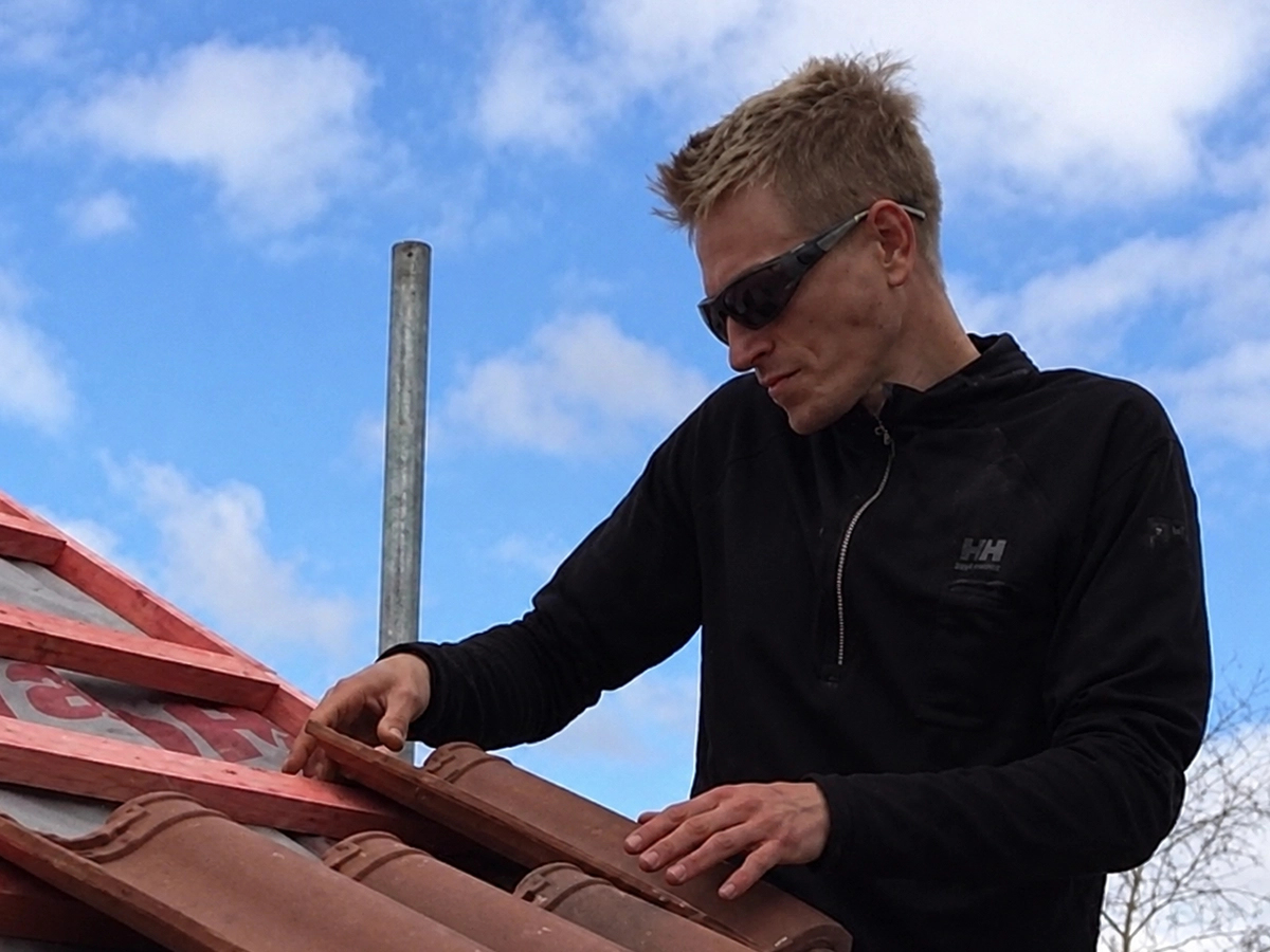 Joe Horton, founder and lead roofer Grimsby